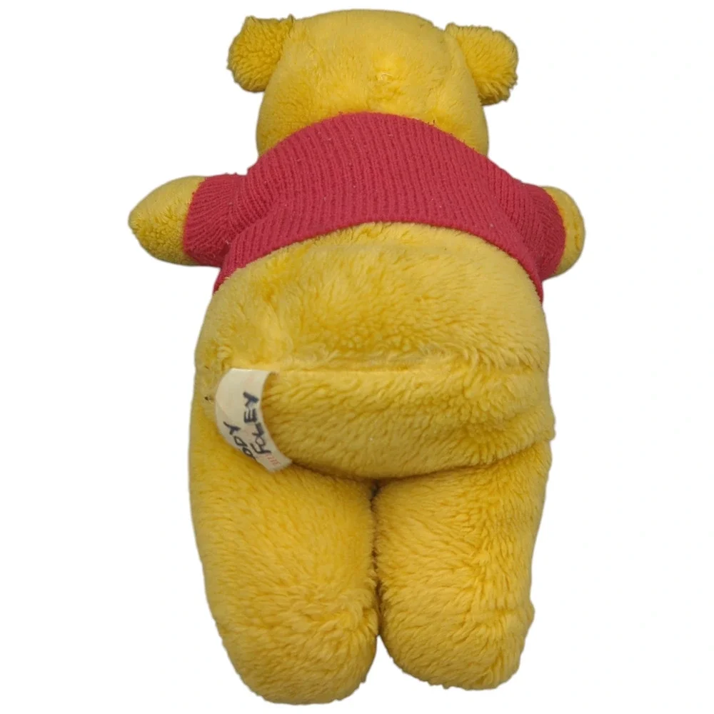Vintage Winnie Pooh‎ Plush 1994 Mattel With Honey Pot Plush 2002 Disney Pooh